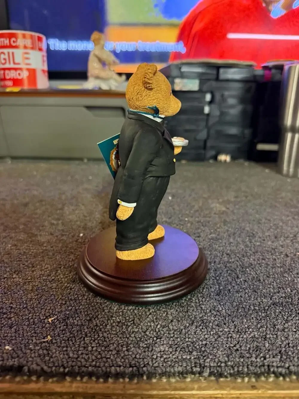 Department 56 The Upstairs Downstairs Bears Mr. Frederick The Butler Figurine
